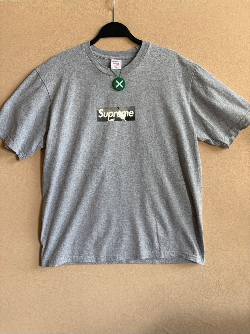 Supreme Emilio Pucci Men's Box Logo Tee Size M